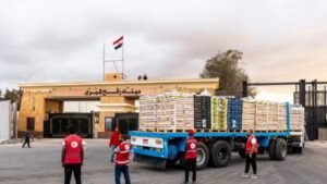Read more about the article Rafah border crossing between Gaza and Egypt set to reopen next week, says Palestinian official – Firstpost
