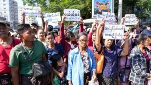 Read more about the article Myanmar junta pardons over 6,100 prisoners on independence anniversary – Firstpost