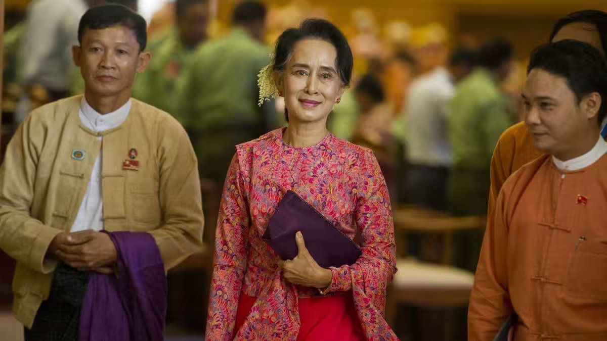 Pro-military party wins Aung San Suu Kyu’s former seat in Myanmar polls – Firstpost