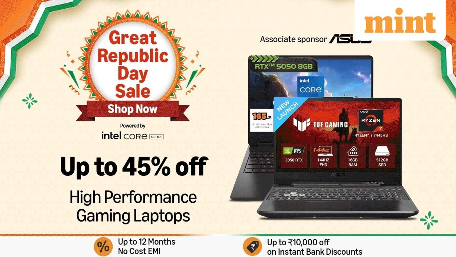 Amazon Sale ends tomorrow. Buy a new high-performing gaming laptop today.
