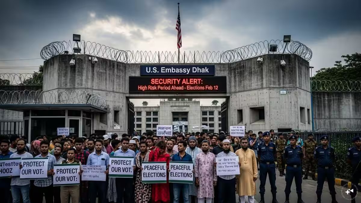 US issues security alert for Americans ahead of Bangladesh elections – Firstpost