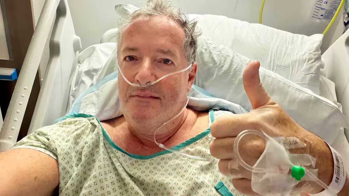 British broadcaster Piers Morgan hospitalized post an accident, says 'I blame Donald Trump' – Firstpost