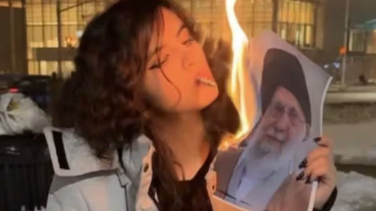 Why are Iranian women burning Khamenei’s photo to light cigarettes? – Firstpost