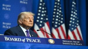 Read more about the article Trump says PM Modi is ‘excited’ about Gaza Peace Plan – Firstpost