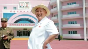 Read more about the article Kim re-elected as North Korea flaunts nuclear advances at rare party congress – Firstpost