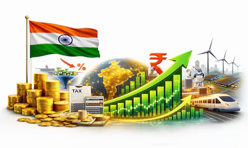 Read more about the article Indian economy expands 7.8% in Q3 as new GDP series shows stronger growth momentum