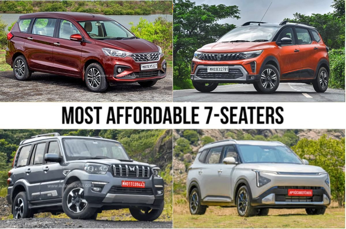 Top 10 cheapest 7 seater cars in India - Introduction