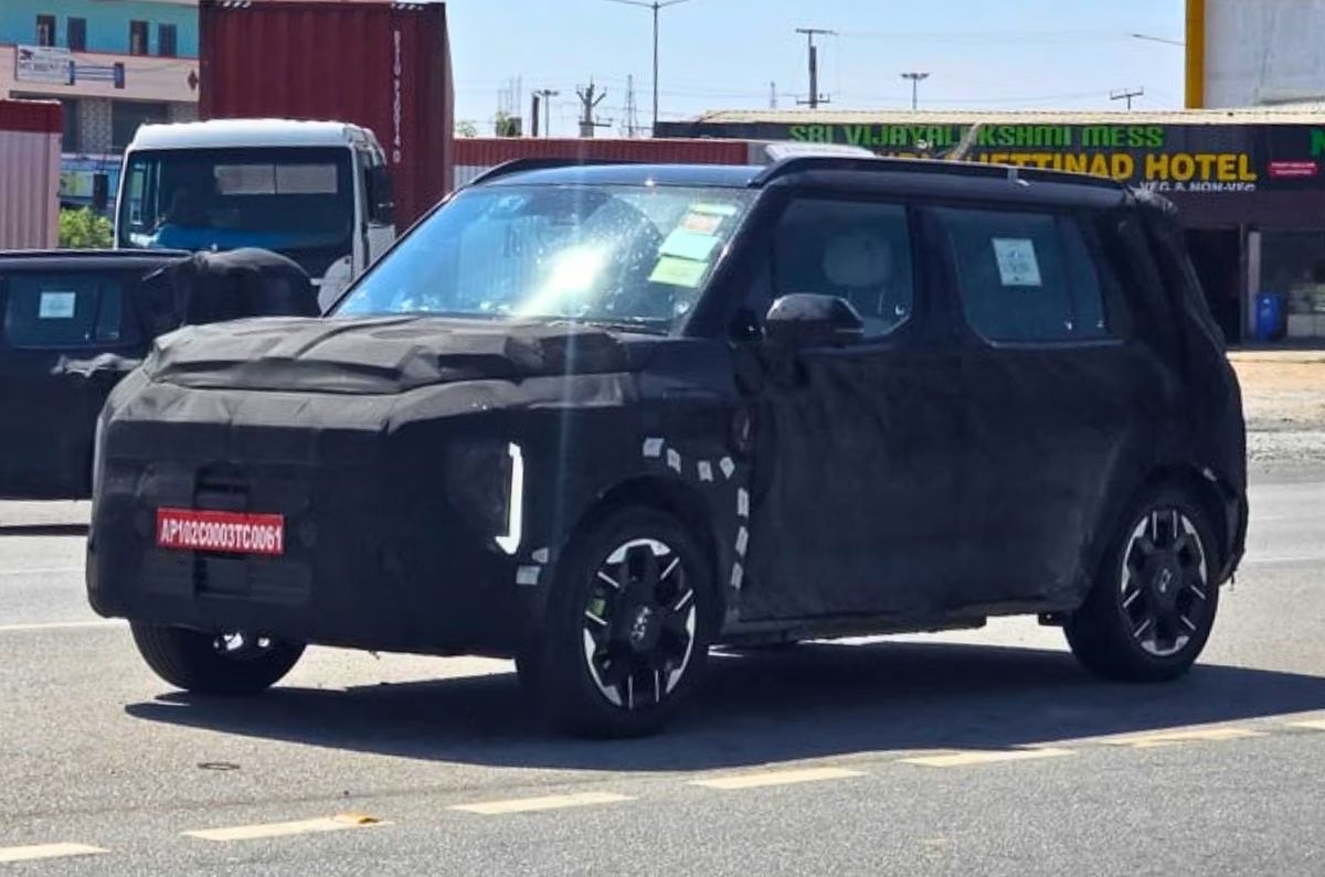 Kia Syros EV spied in India ahead of its 2026 launch - Introduction