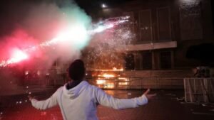 Read more about the article Violence breaks out in Albania as thousands rally against government – Firstpost