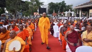 Read more about the article Buddhist monks rally in Colombo against disrespect of religion – Firstpost