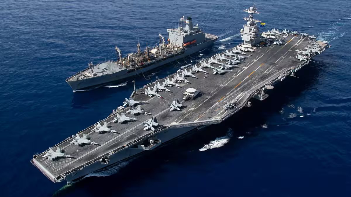 US reroutes world’s largest aircraft carrier from Caribbean, says report – Firstpost