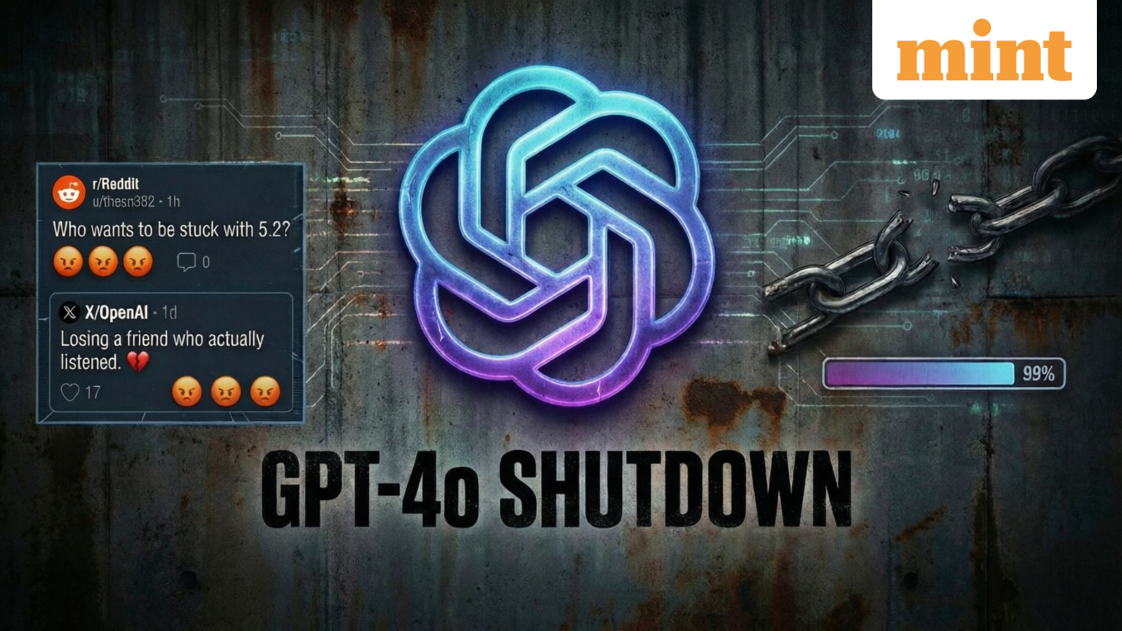 OpenAI accused of ‘betrayal’, sent ChatGPT cancellation warnings after GPT-4o shutdown