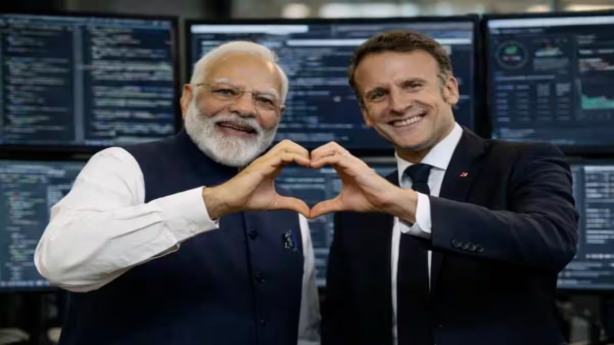 Macron shares AI-generated image with PM Modi ahead of AI Impact Summit in Delhi – Firstpost