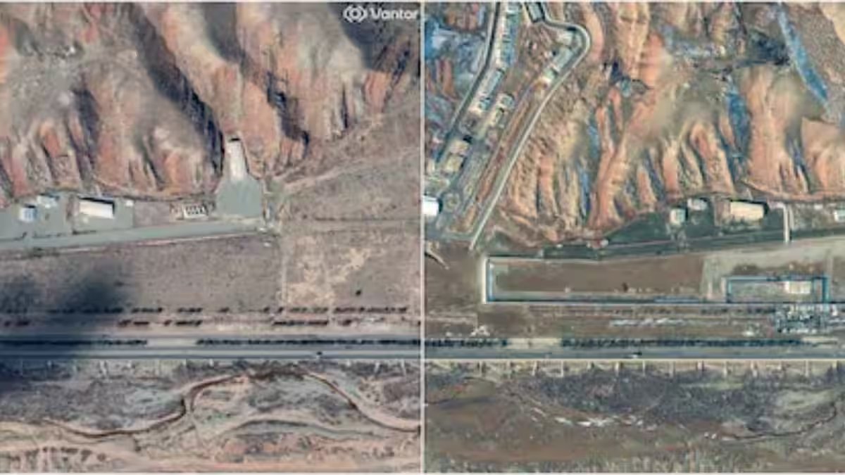 Satellite images show new construction and tunnel work at sensitive Iranian sites – Firstpost