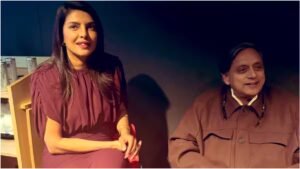 Read more about the article Shashi Tharoor meets Priyanka Chopra at Harvard event: – Firstpost