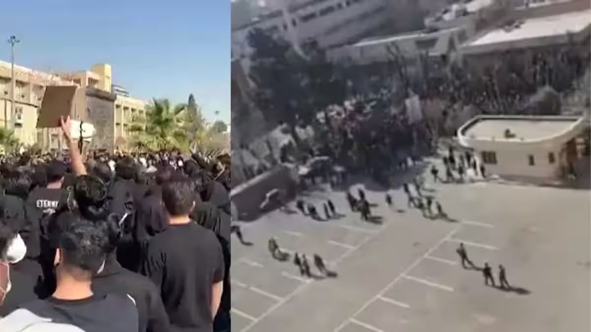 Campus protests erupt against Khamenei regime amid US war fears – Firstpost