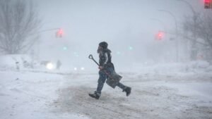 Blizzard dumps over a foot of snow across US northeast, closes roads and halts 5,700 flights – Firstpost