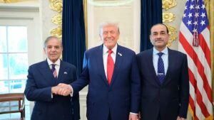 Read more about the article Shehbaz Sharif joins 20 other nations at Trump’s ‘Board of Peace’ debut meet while Europe stays away – Firstpost