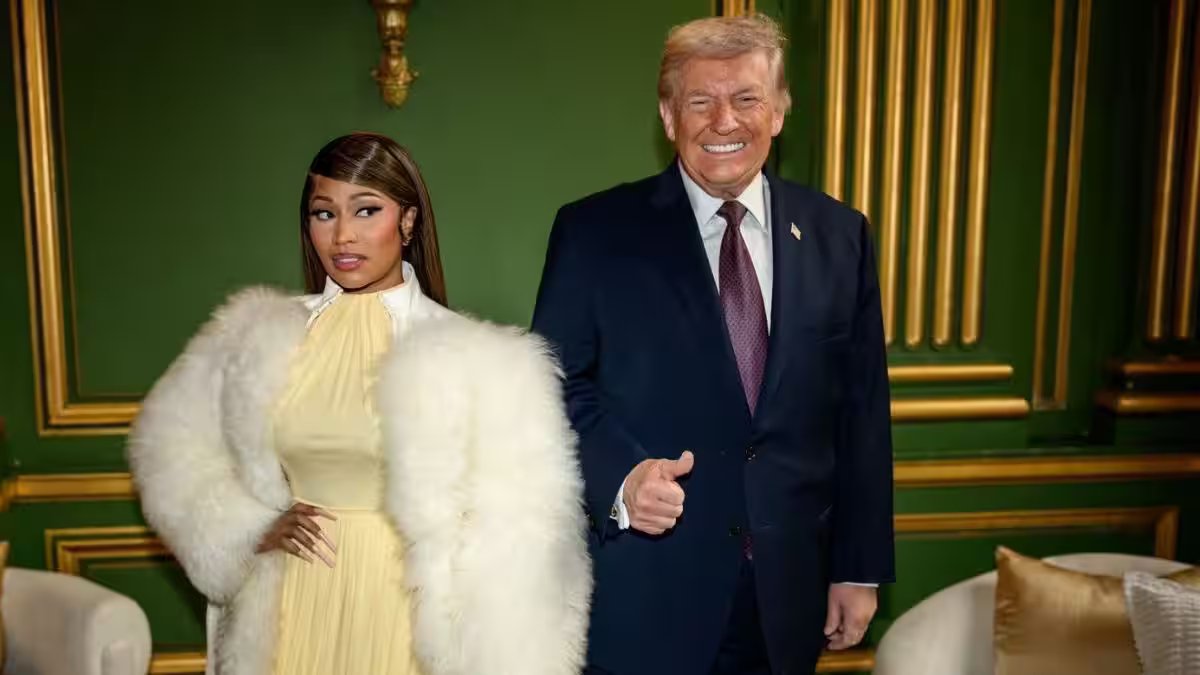 Read more about the article Who is Nicki Minaj, whose beauty has impressed American president Donald Trump? ‘I love her’ – Firstpost