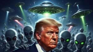 Read more about the article Trump says he ‘doesn’t know if aliens are real’ but orders release of data on UFOs – Firstpost