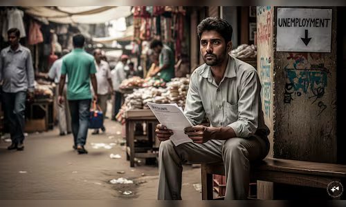 Read more about the article India’s unemployment rate rises to 5% in January