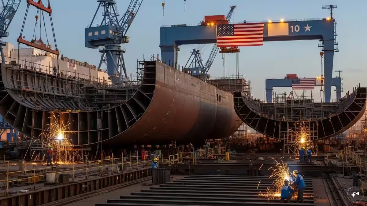 America goes back to the shipyards as Trump aims to counter China in 'Maritime Golden Age' – Firstpost