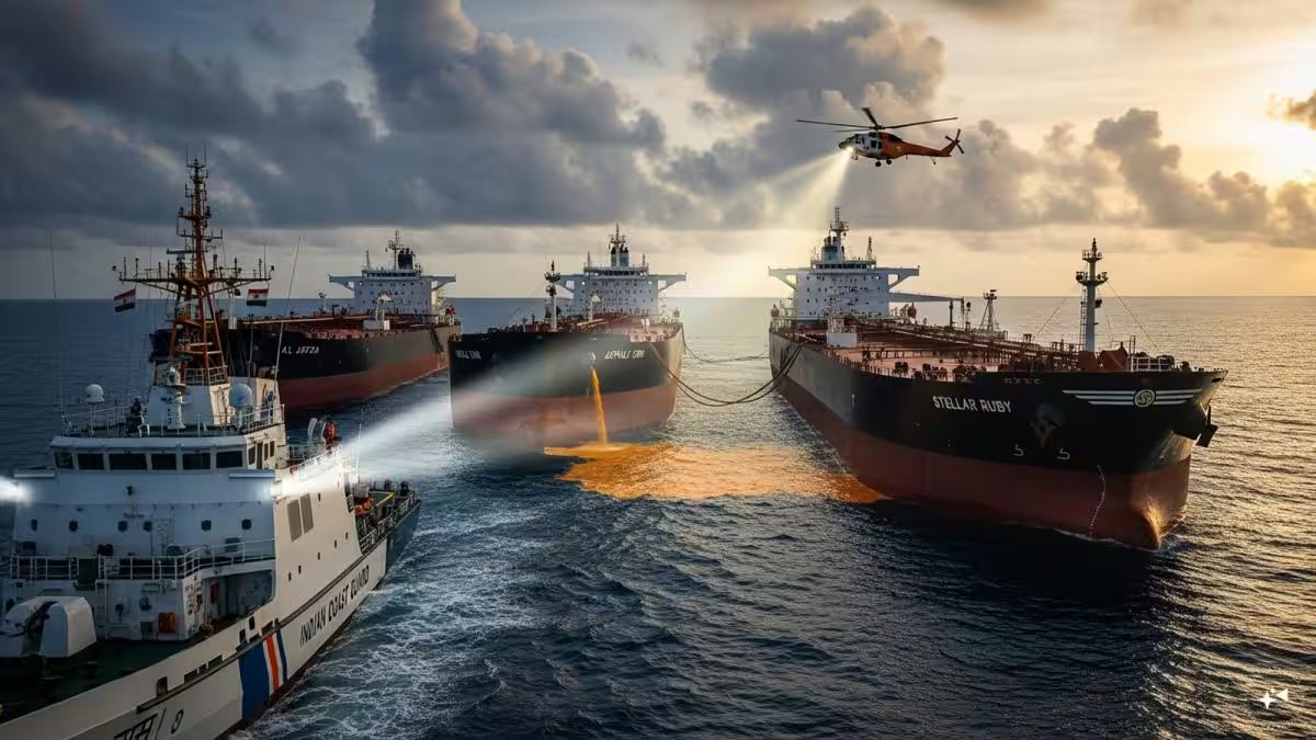 India seizes three US-sanctioned tankers linked to Iran, steps up maritime surveillance – Firstpost