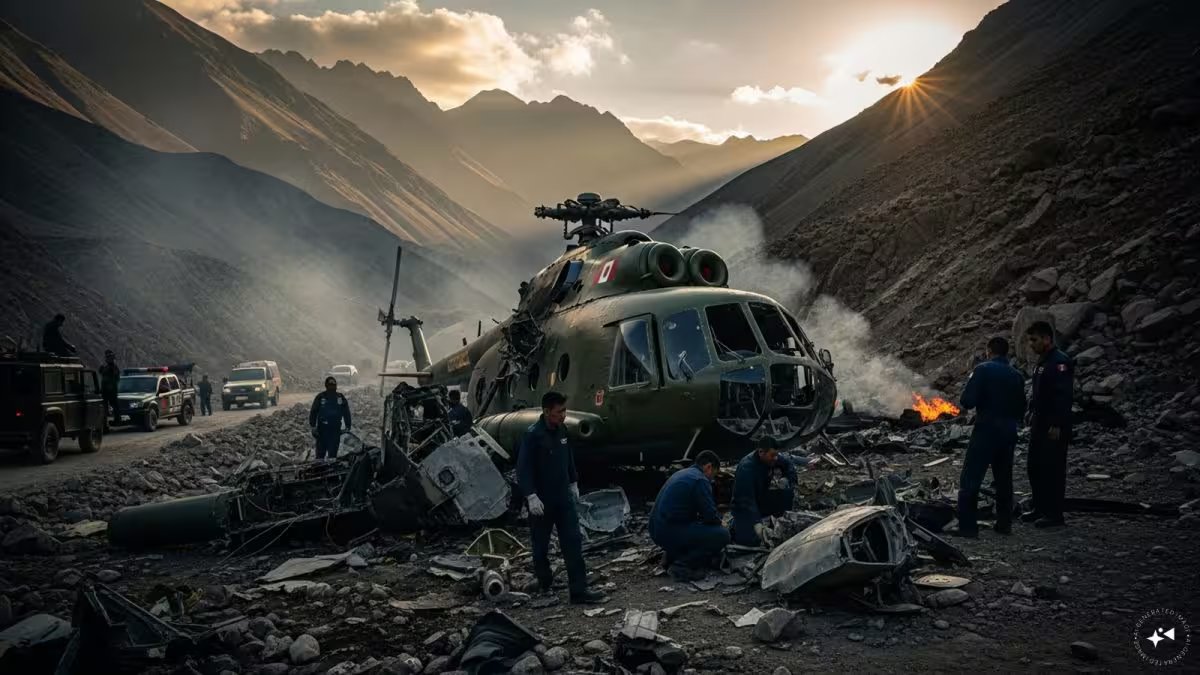 15 killed as military helicopter crashes during flood rescue in Peru – Firstpost