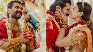 How maximalist dressing was the way forward for this newly married couple – Firstpost