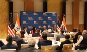 Read more about the article Budget 2026 offers policy continuity, reform push, says FM Sitharaman at USISPF meet