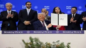 Read more about the article Trump’s Board of Peace to hold fundraiser meeting later this month, first since its formation: Report – Firstpost