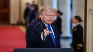 Read more about the article Trump rejects Mojtaba, seeks role in choosing Iran’s next leader – Firstpost