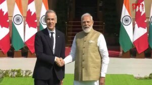 Read more about the article PM Modi meets Mark Carney as India, Canada reset bilateral ties – Firstpost