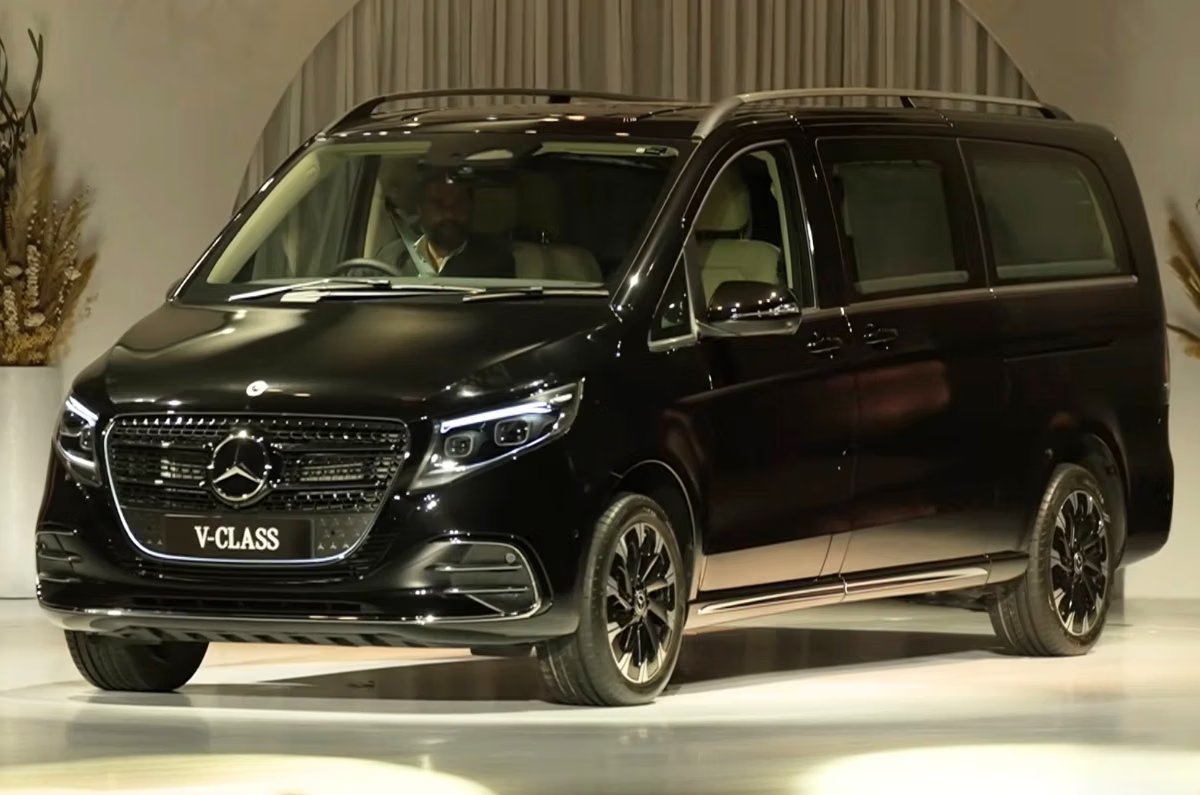 Mercedes-Benz launches new V-Class at Rs 1.4 crore - Introduction