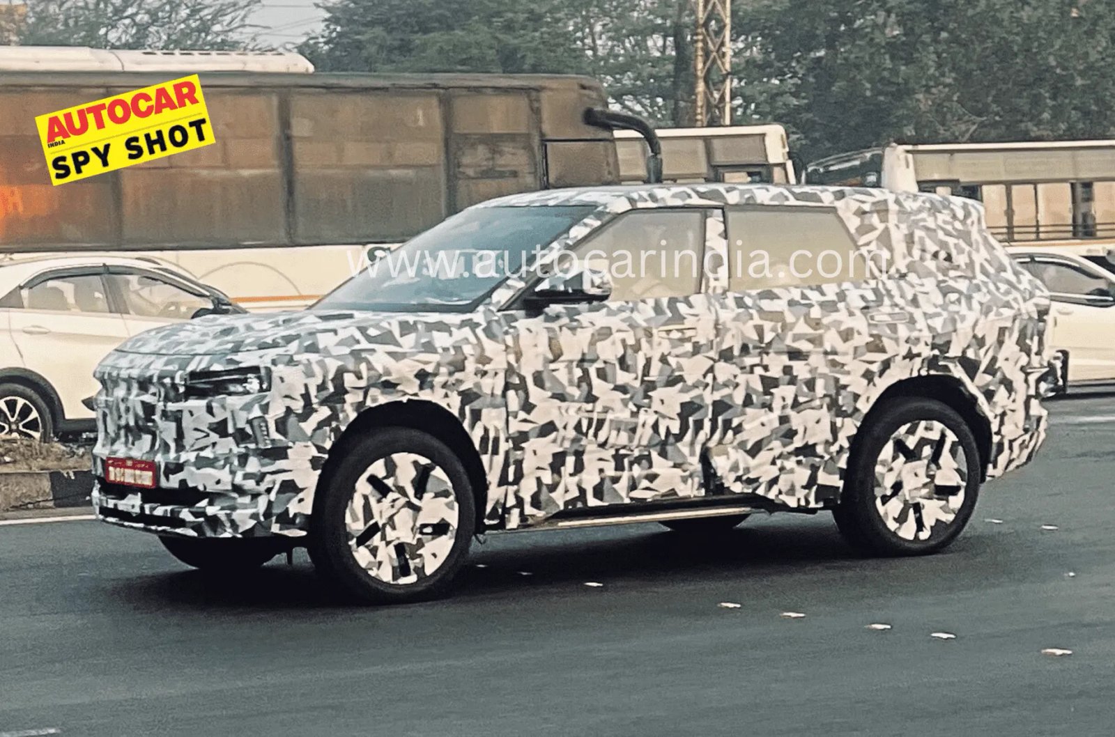 Mahindra BE.07 spied testing for the first time – Introduction