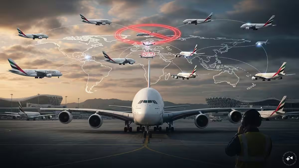 Only a third of Emirates’ 116 A380s back in Dubai, rest stranded worldwide amid West Asia airspace shutdown – Firstpost