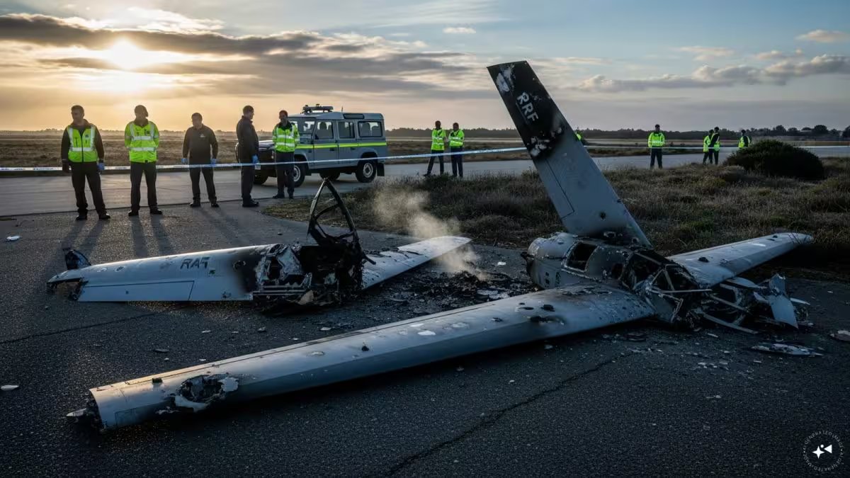 Iranian drone crashes into UK military base in Cyprus; no casualties reported – Firstpost